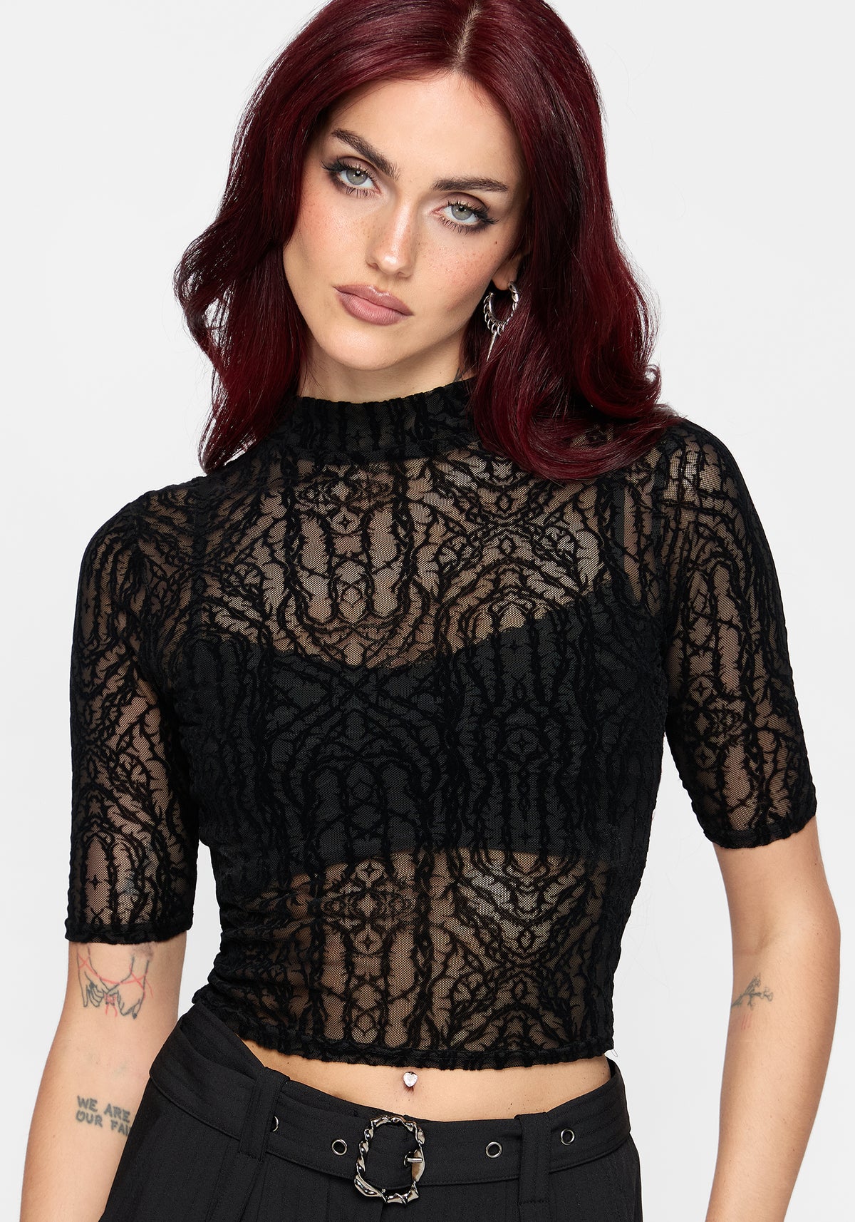 Riven Flock Jinx Mesh Top