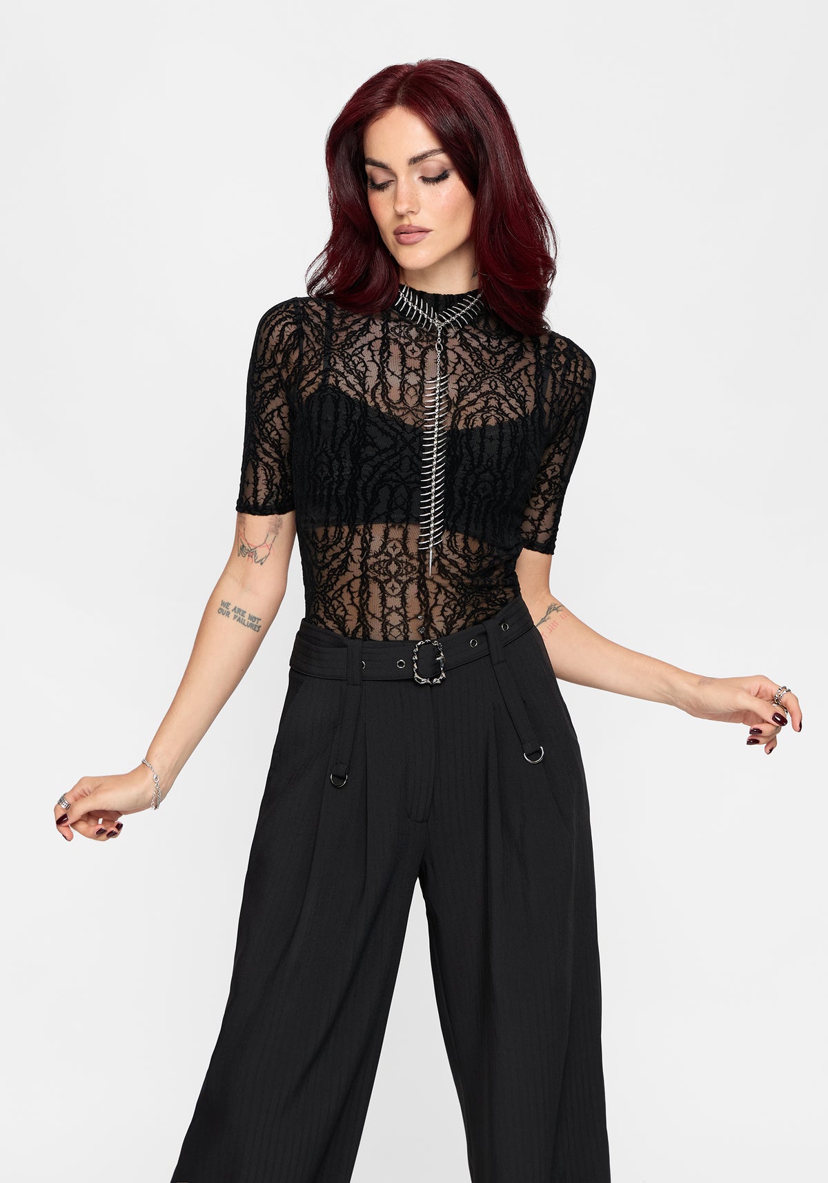 Riven Flock Jinx Mesh Top