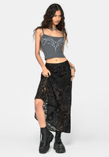 Vertex Barbed Wire Print Cami Top