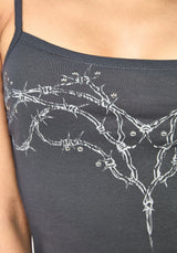 Vertex Barbed Wire Print Cami Top