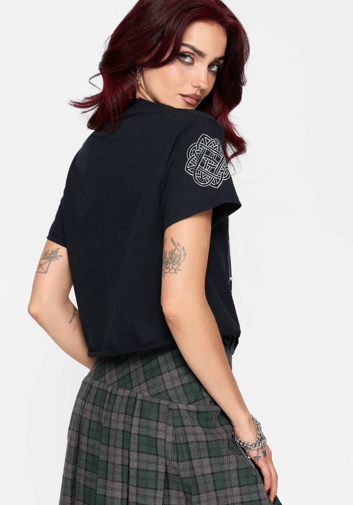 Fortress of Shadows Boxy Crop Tee