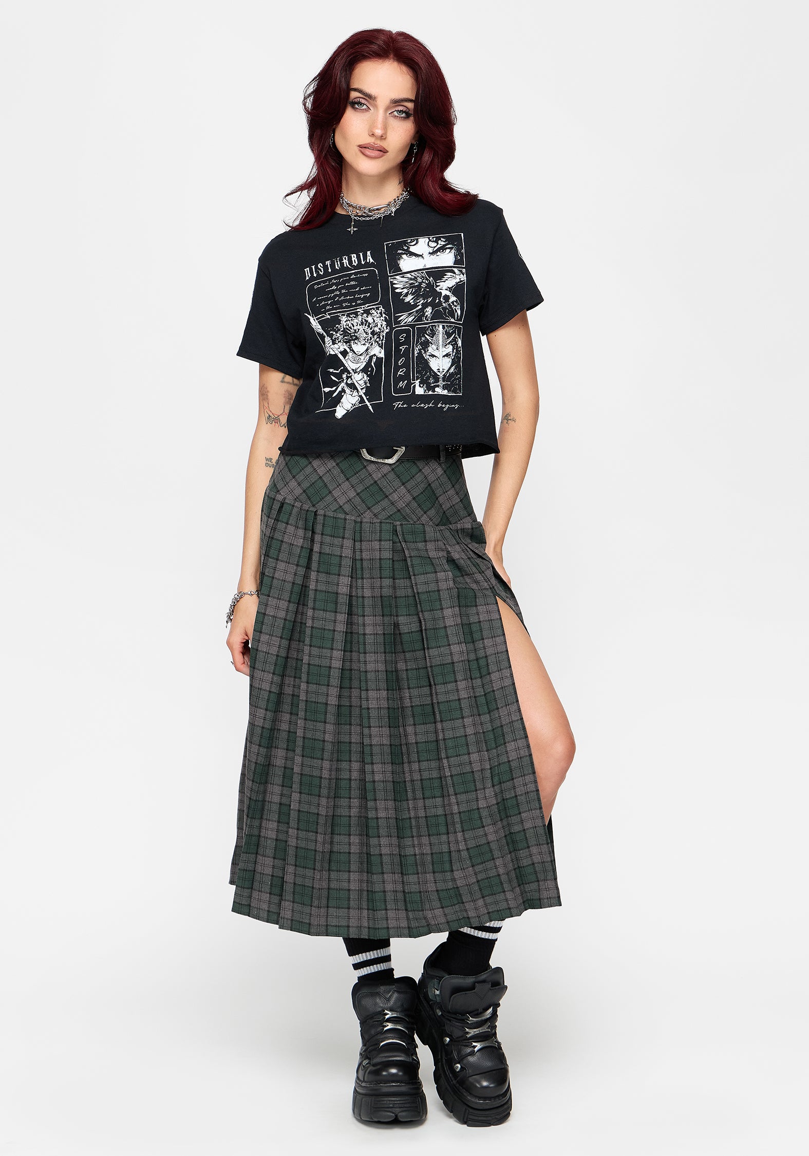 Fortress of Shadows Boxy Crop Tee