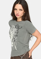 Scáthach Anime Fitted Tee