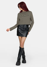Equinox Graphic Long Sleeve Boxy T-Shirt