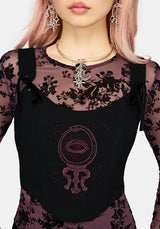 Equinox Embroidered Corset Top