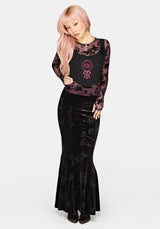 Equinox Embroidered Corset Top