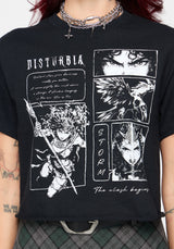 Fortress of Shadows Boxy Crop Tee