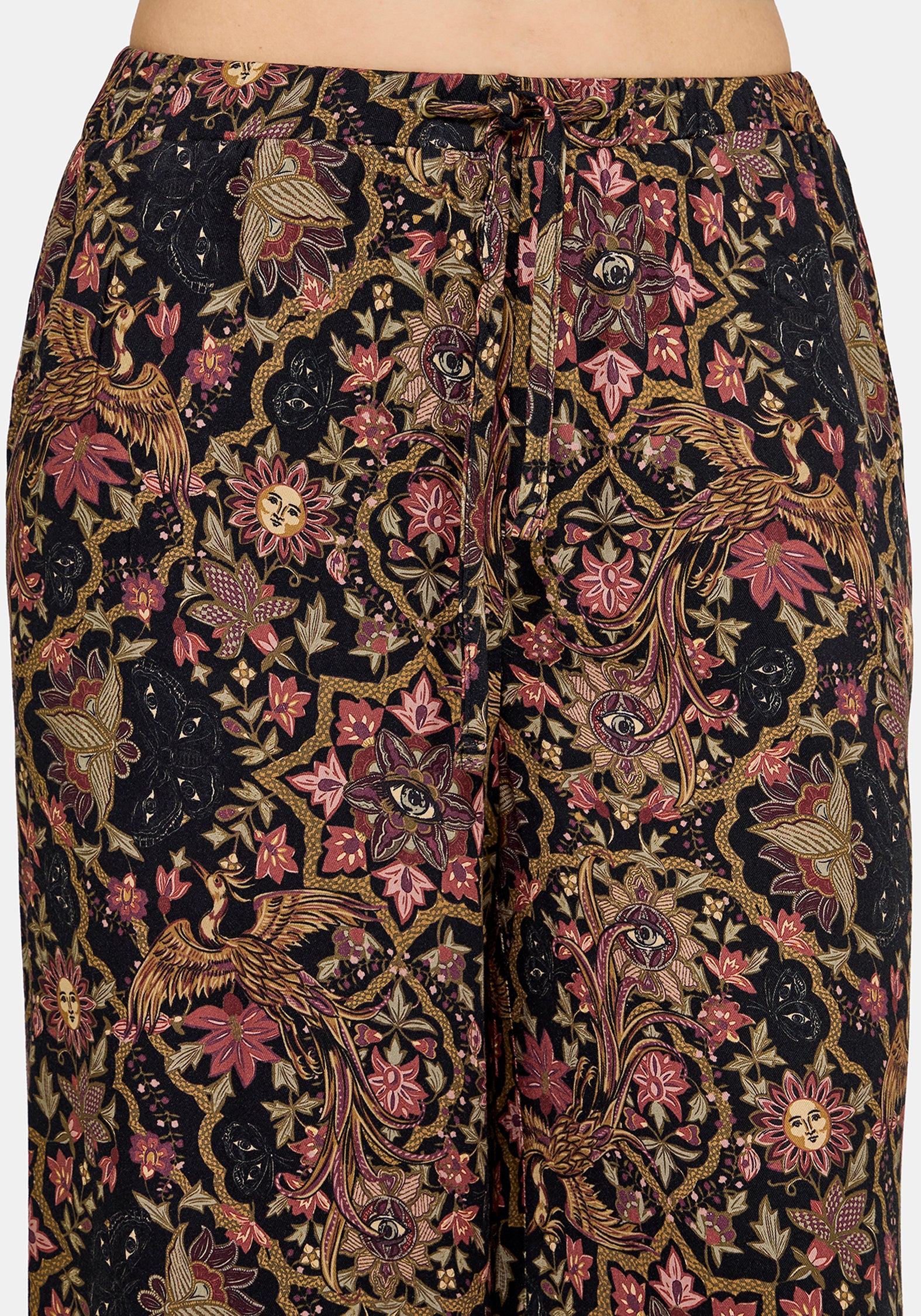 Mythos Print Wide Leg Culotte