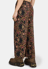Mythos Print Wide Leg Culotte