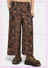 Mythos Print Wide Leg Culotte