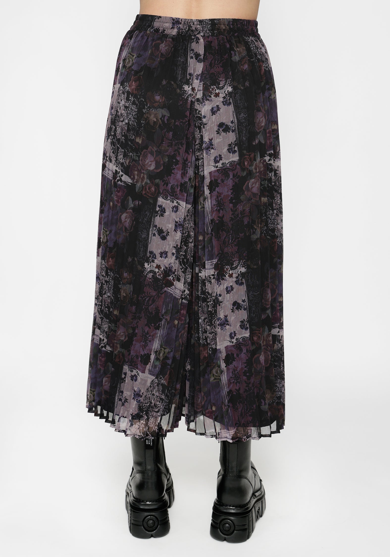 Iskra Mystic Floral Chiffon Culotte