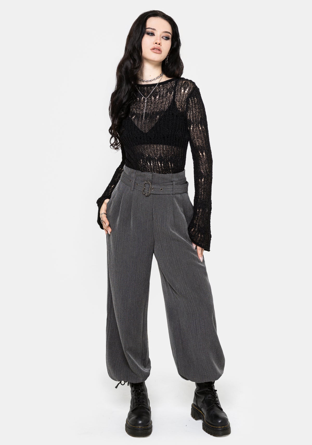 Cameron Paperbag Waist Balloon Trouser UK 6