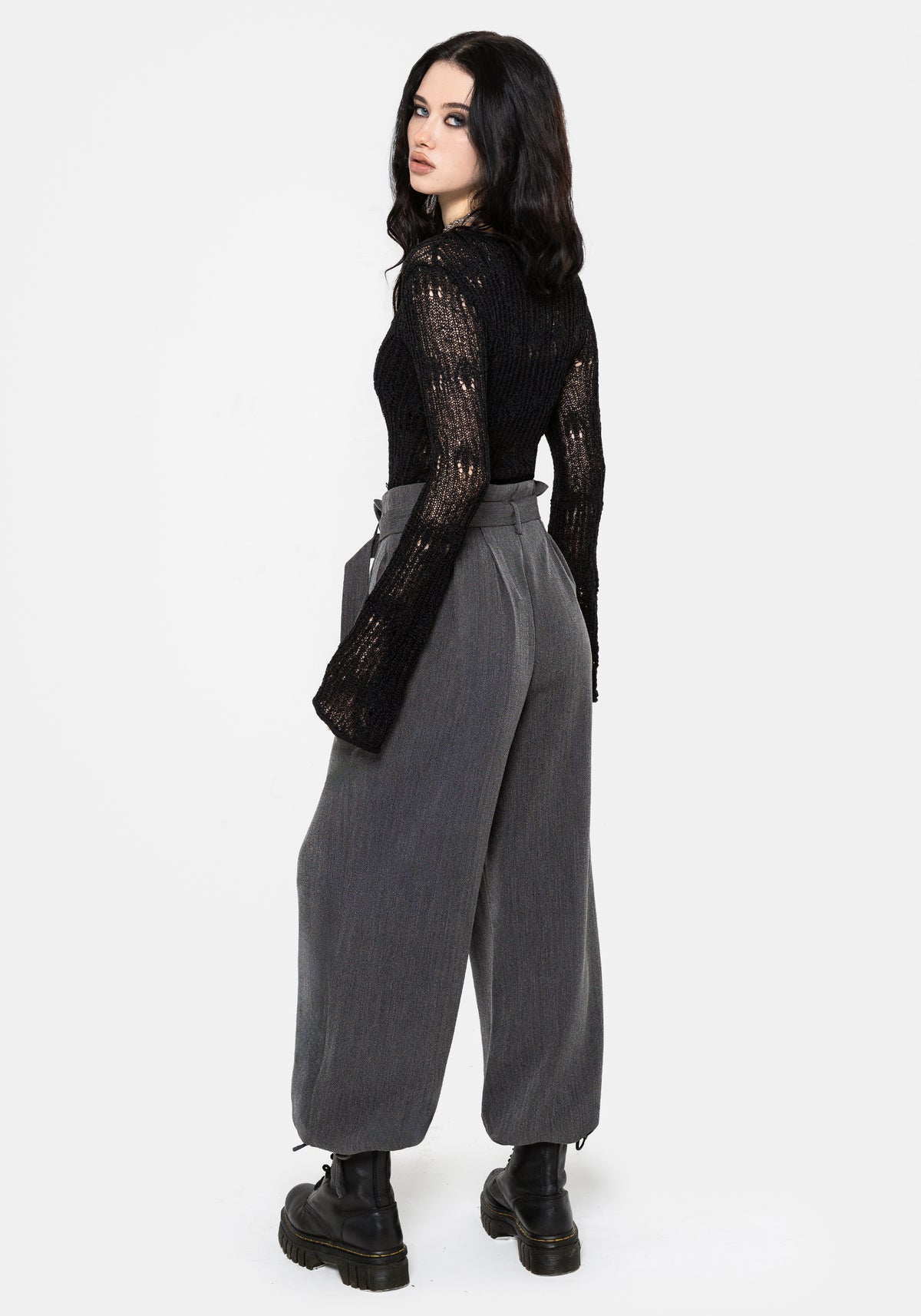 Cameron Paperbag Waist Balloon Trouser UK 6