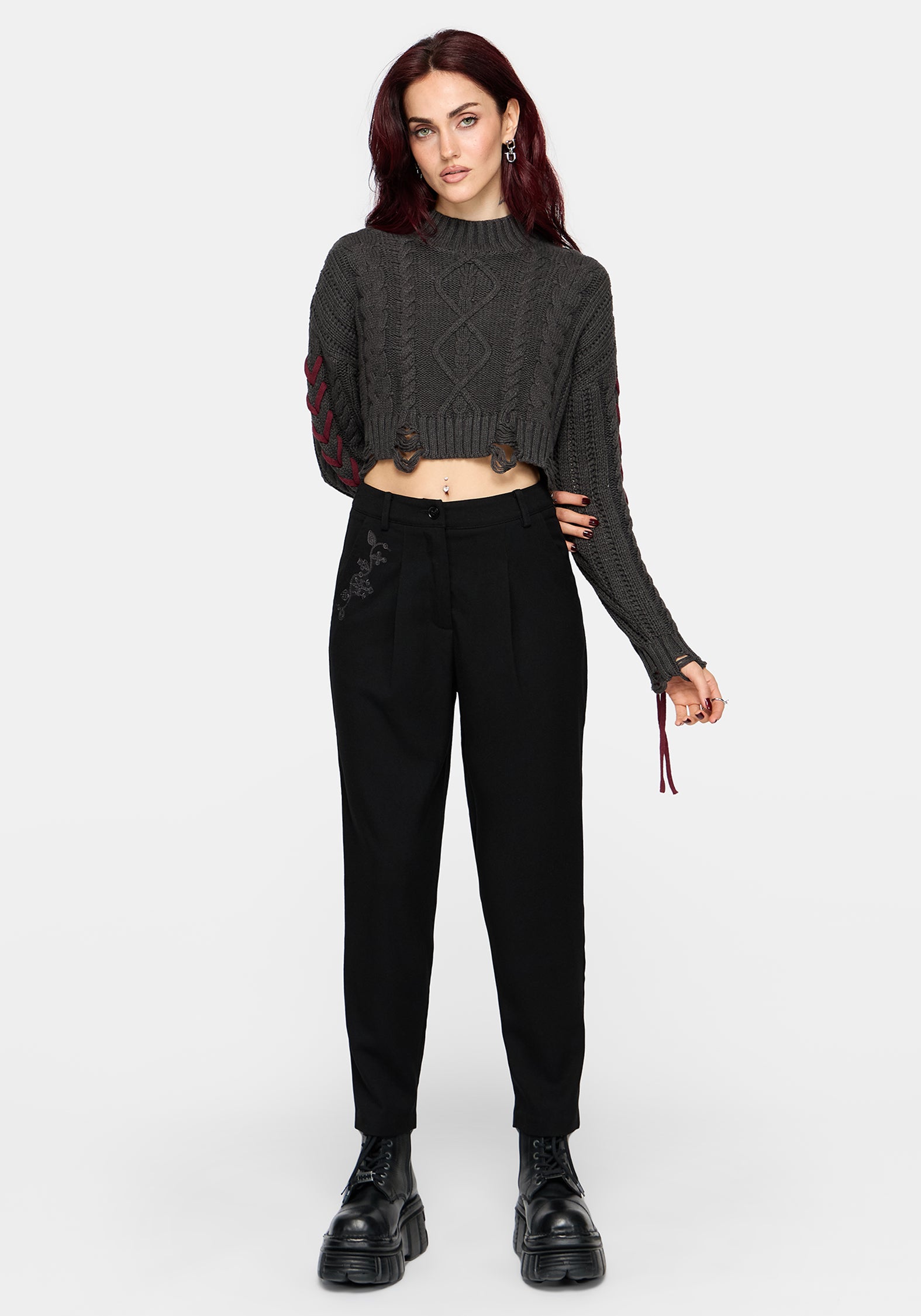 Sanct Embroidered Trouser