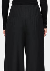 Suki Wide Leg Micro Pleated Trouser