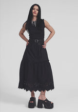 Atha Witches Knot Scallop Cut Out Waist Belt