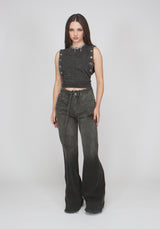 Vale Eyelet Tank Top
