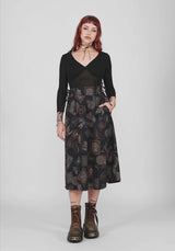 Kleo Relics Print Midaxi Skirt