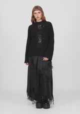 Melrose Lace Cable Knit Jumper