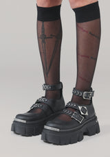 Bridget Platform Mary Jane Shoes