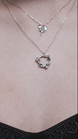 Maypole Sterling Silver Fairy Necklace