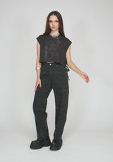 Attila Textured Barrel Leg Jean