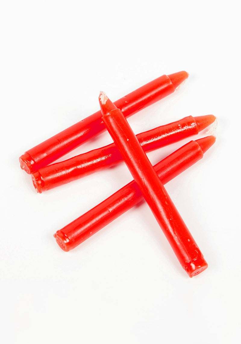 4 Pack Red Candles
