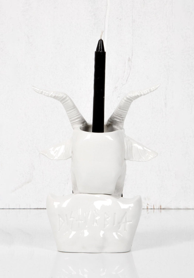 Crying Baphomet Candle Holder
