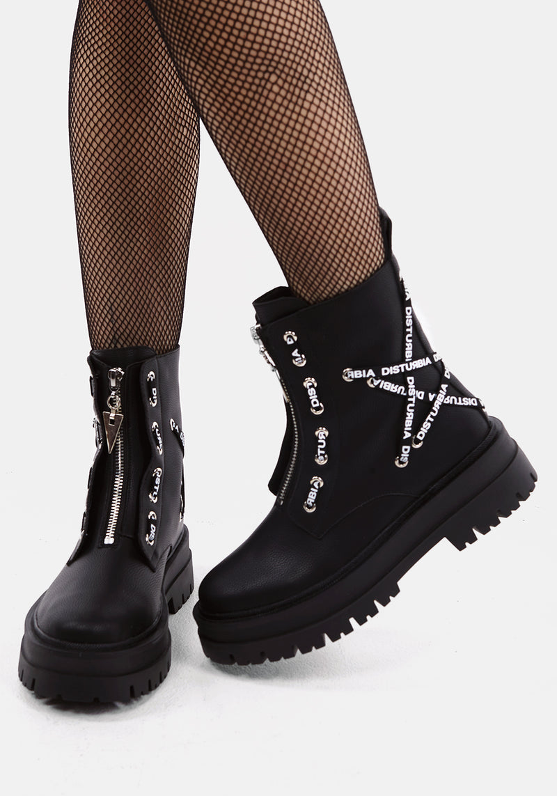 HEXDOLL LACED BOOTS