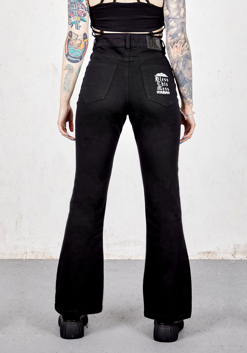 Disturbia | Bless This Mess Denim Flares | Jeans
