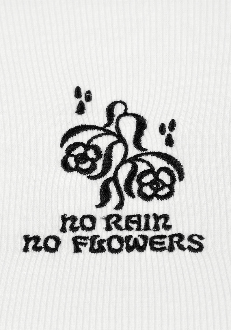 No Rain No Flowers Rib Top