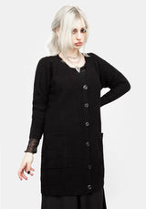 Blessing Oversized Cable Pentagram Cardigan