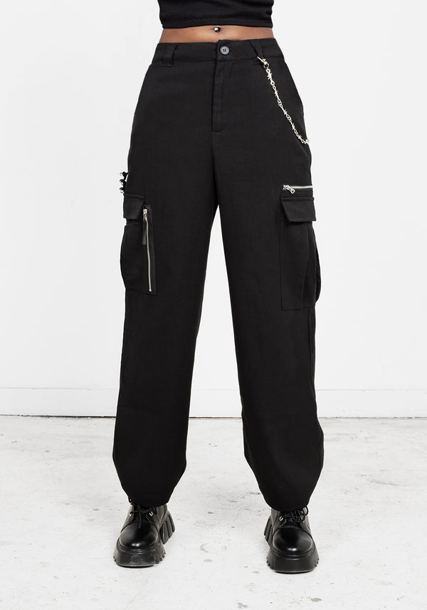 APOCALYPSE WIDE LEG CARGO TROUSER