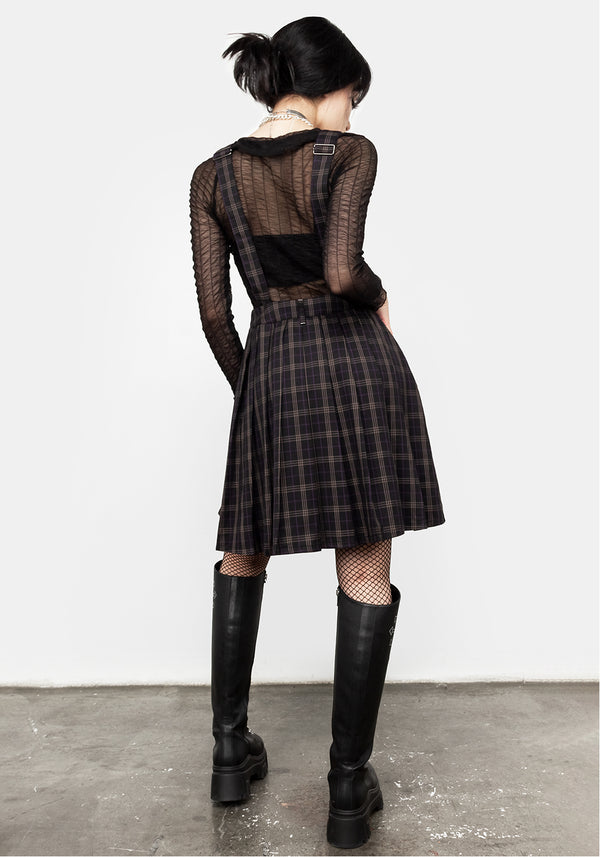 SINNER PLEATED SKIRT PINNY