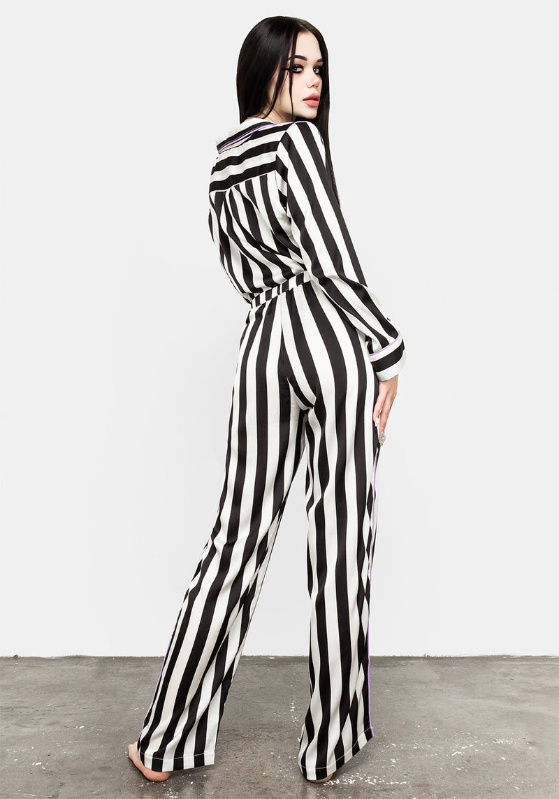 Beetle Pyjama Striped Pants