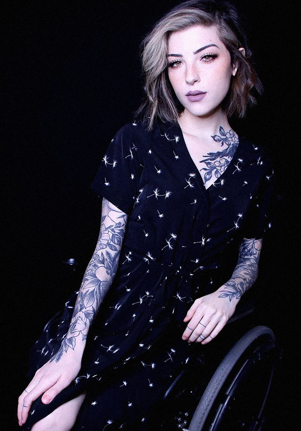 Disturbia | Blithe Maxi Wrap Floral Dress | Dresses