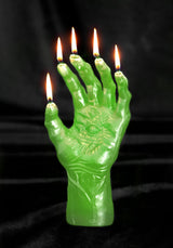 HAND OF GLORY CANDLE - GREEN