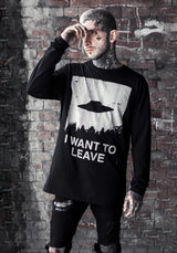 I Want To Leave Long Sleeve T-Shirt