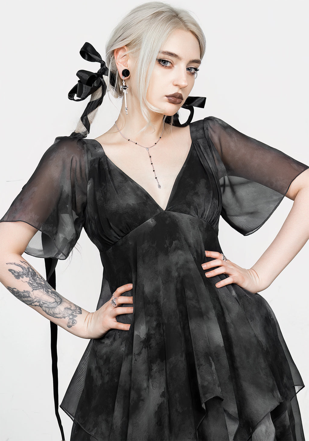 Layered Dress in Steppe Bronze