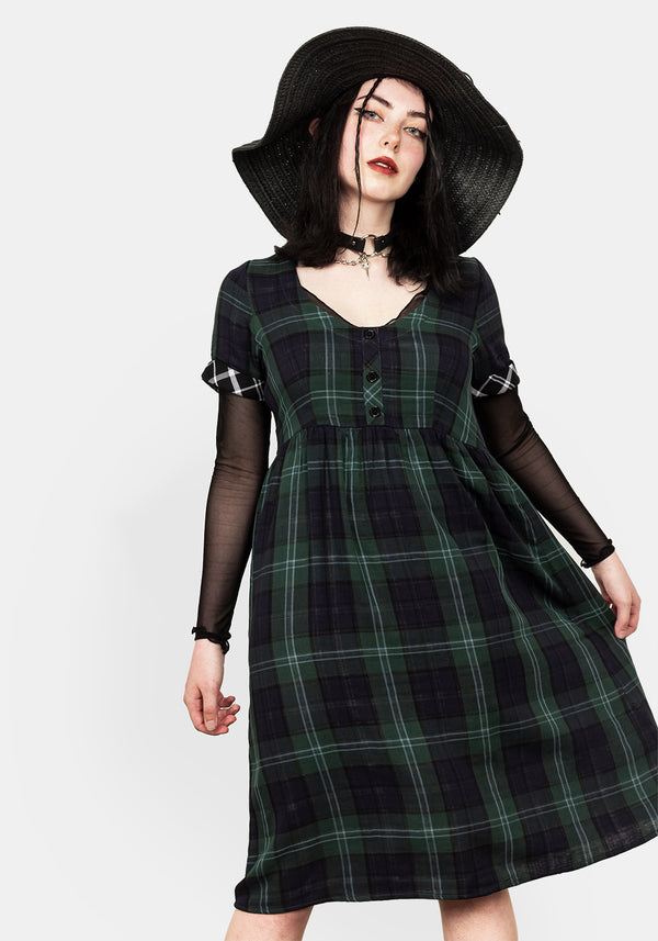 Sacred Herz Midi Kleid