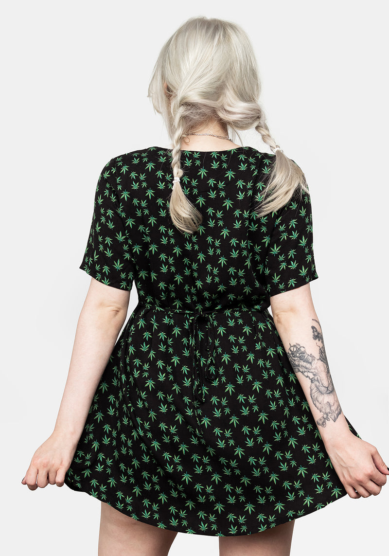 MARY JANE BUTTON UP DRESS