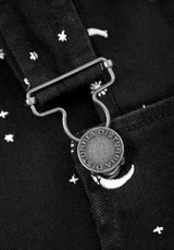 CELESTIAL EMBROIDERED DUNGAREES