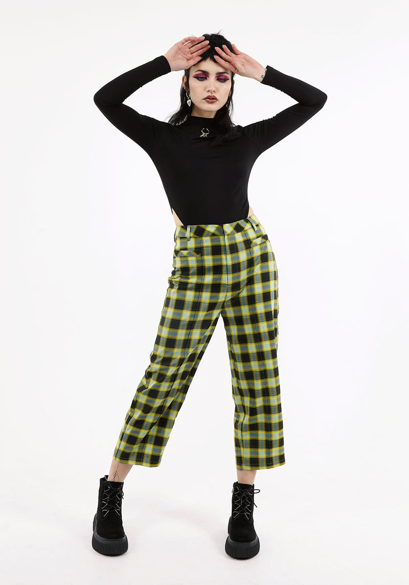 LOUVERS TAILORED CROP TROUSER