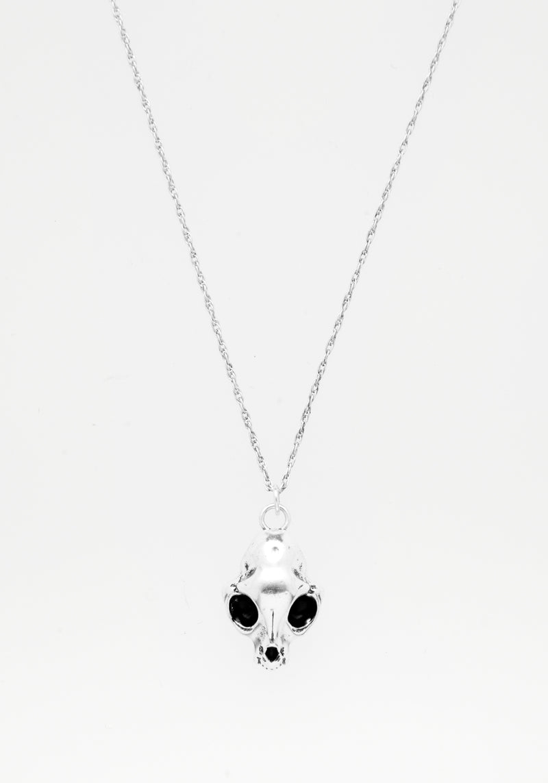 Sphynx Silver Pendant Necklace