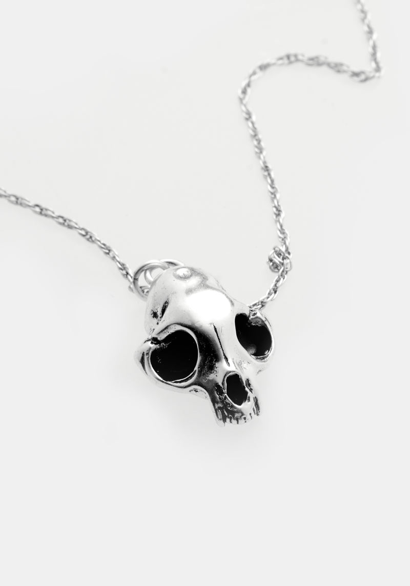 Sphynx Silver Pendant Necklace