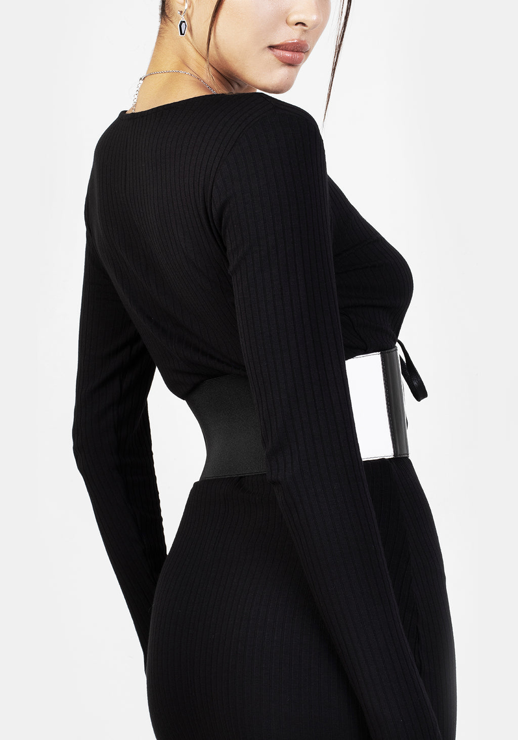 The Lydia Corset - Canvas Waist Cinching Corset main image 0
