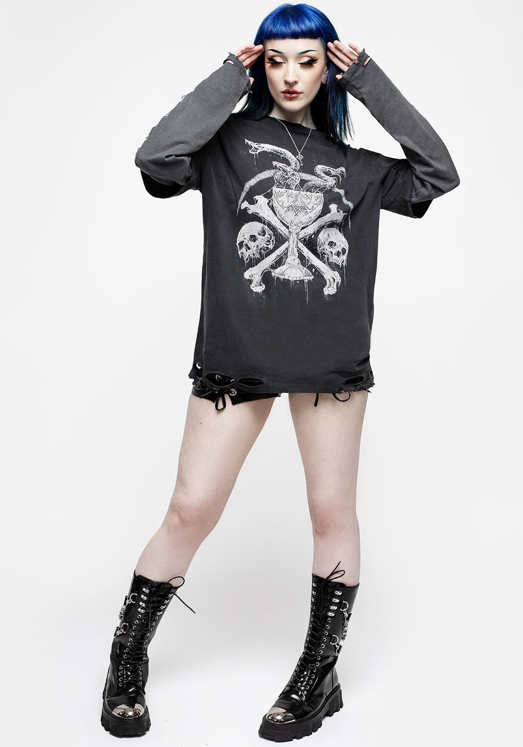 Unisex T-shirt Within Temptation Faster Animals Black