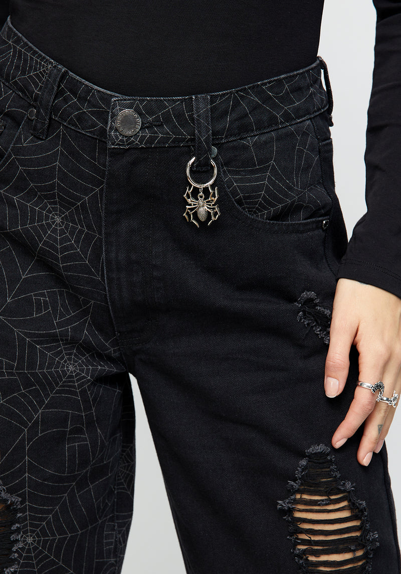 Disturbia | Venom Spliced Wide Leg Jeans | Jeans