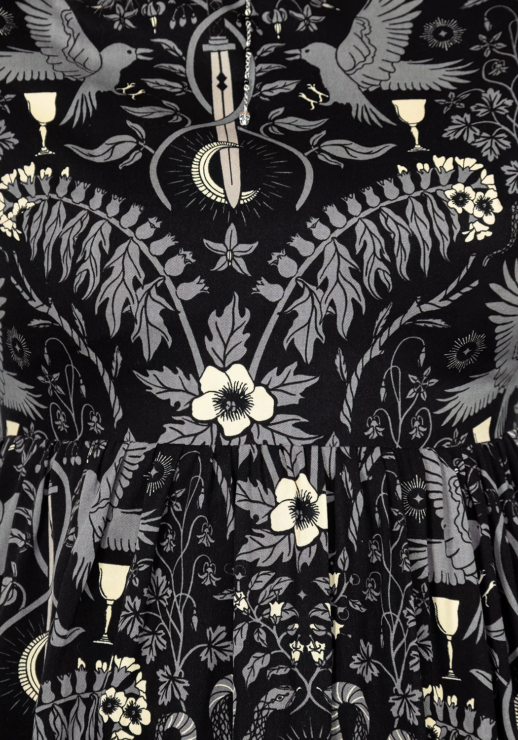 Hecate's Garden Skater Mini Dress