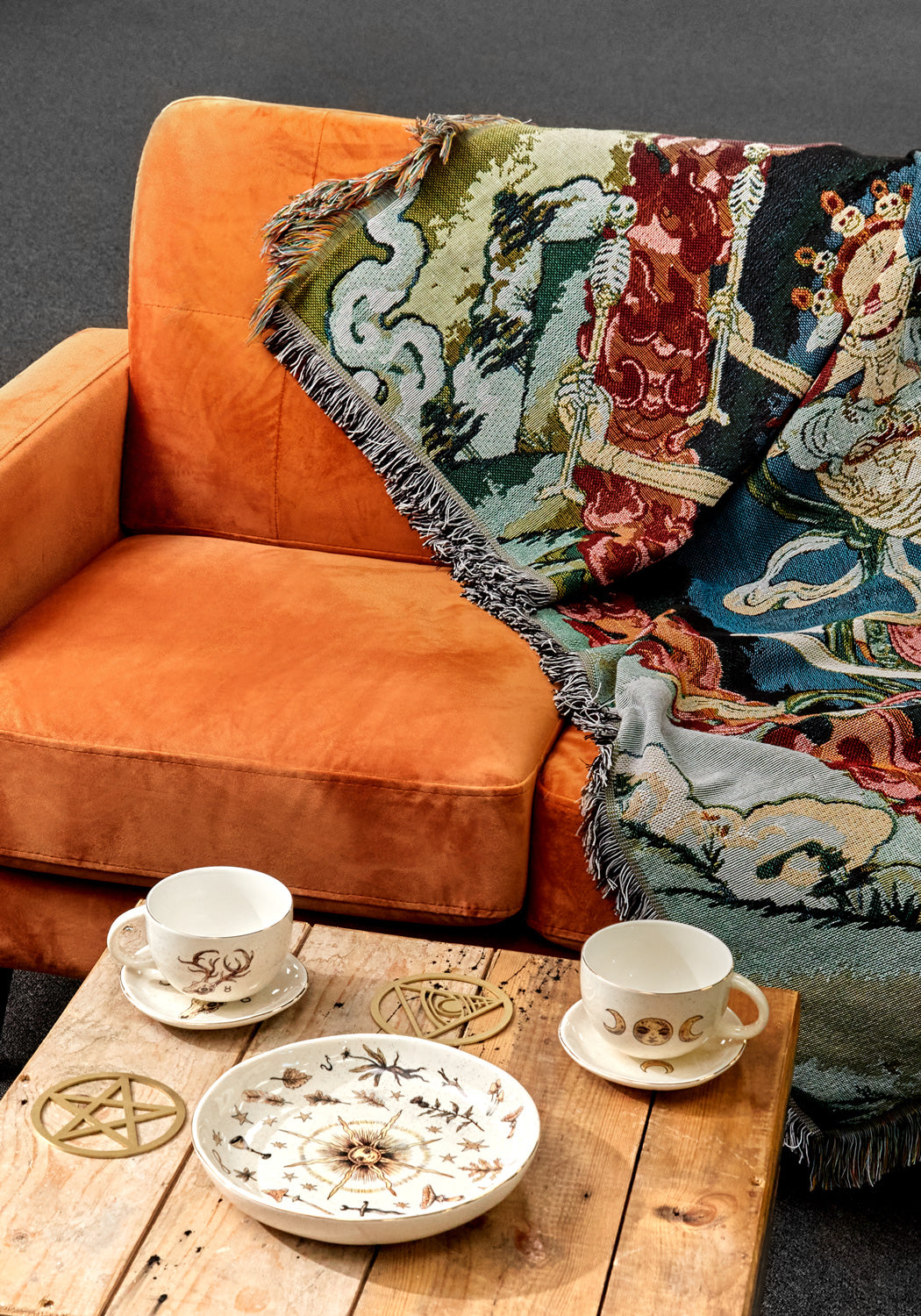 CITIPATI WOVEN BLANKET Disturbia